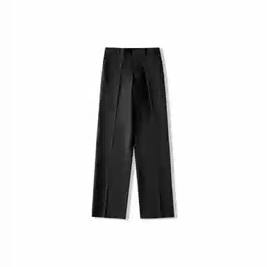 我是大卫 垂感拖地基础款简约阔腿直筒宽松西裤休闲裤 男女同款