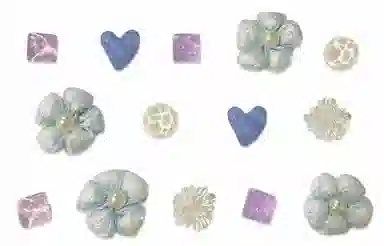 US8ACC Dream Flower Charm