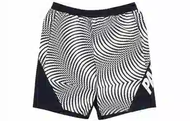 PALACE Swirl Shorts Black White