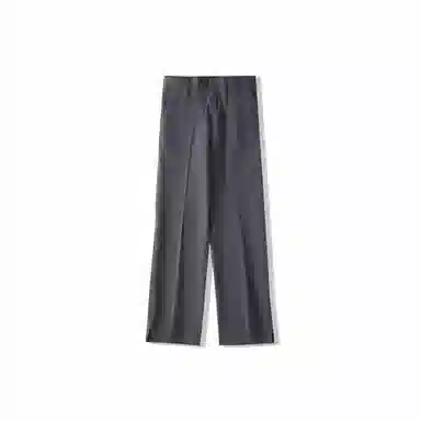 我是大卫 设计感开叉拖地宽松阔腿裤基础款休闲裤 男女同款