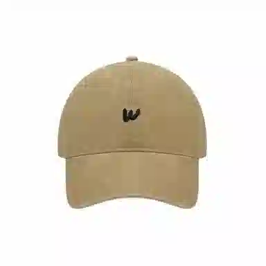 艾佳微 街头软顶字母刺绣简约百搭休闲运动显脸小 棉 鸭舌帽 男女同款情侣款