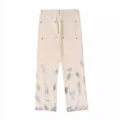 STRANGER LAB Vintage Fluorescent Ink Jeans