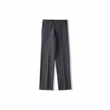 我是大卫 拖地开叉直筒宽松简约百搭阔腿裤西裤休闲裤 男女同款