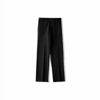 我是大卫 拖地开叉直筒宽松简约百搭阔腿裤西裤休闲裤 男女同款