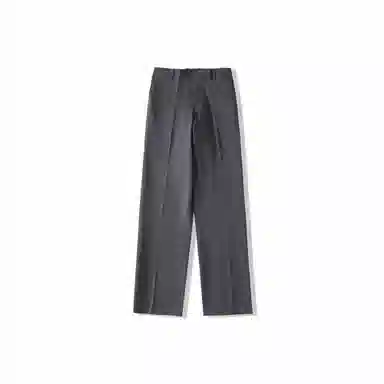 我是大卫 垂感拖地基础款简约阔腿直筒宽松西裤休闲裤 男女同款