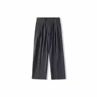 我是大卫 高级感基础款简约直筒宽松西裤阔腿裤休闲裤 男女同款