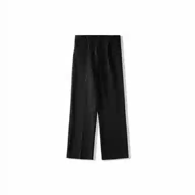 我是大卫 基础款宽松直筒纯色阔腿裤潮牌休闲裤 男女同款