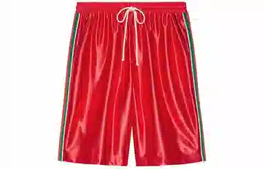 Gucci SS21 Striped Knit Shorts