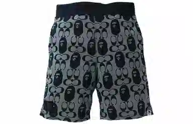 BAPE x COACH Logo Shorts