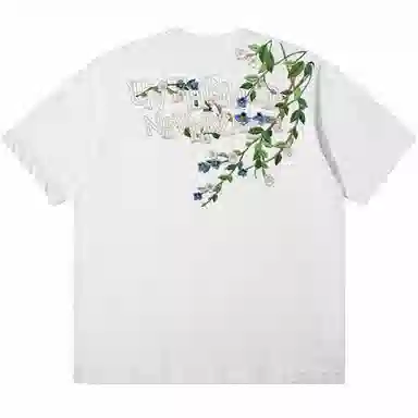 UNthemed Floral Embroidered Tee