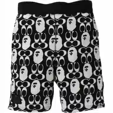 COACH x A BATHING APE Ape Head Print Shorts