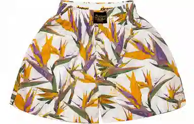 Drew House logo birds of paradise