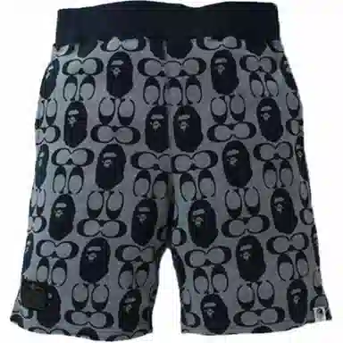 COACH x A BATHING APE Ape Head Print Shorts