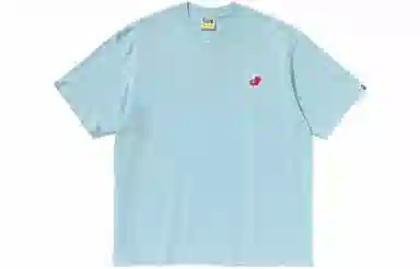 A BATHING APE Logo Crewneck T-Shirt