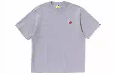 A BATHING APE Logo Crewneck T-Shirt