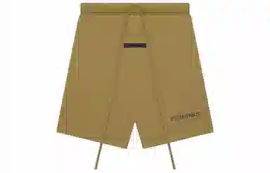 Fear of God Essentials FW21 Sweatshort Amber Logo