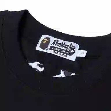 A BATHING APE Bape SS23 Camo Print Sweatshirt