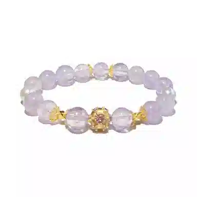 丰运阁 【智慧六芒星】 温柔气质优雅百搭小众原创设计 紫气东来转运戴#好运 开拓思维助学业上岸能量磁场天然 紫水晶 手串 女款