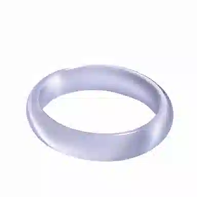 梨云暮雪 梨云暮雪 高级微蓝调白月光猫眼   新中式 国潮国风 库里蓝款白月光荔枝冻 好运 琉璃 手镯 女款