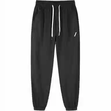 大白鲨 松紧腰宽松百搭长裤束脚运动休闲裤 男款