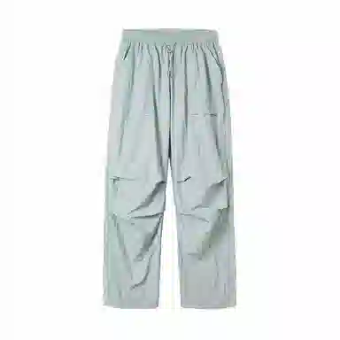 【dme】 美式潮流纯色山系户外休闲舒适耐磨透气百搭宽松中腰时尚直筒工装裤 男女同款