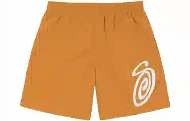 Stussy SS22 Logo Curly S Water Short