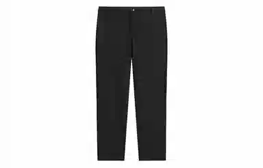 PEACEBIRD MEN Straight Casual Pants Black