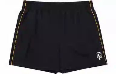 MLB SS22 Striped Shorts Black