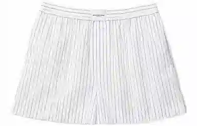 Alexander Wang Striped Shorts White