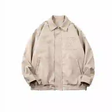 玉儿恋 宽松翻领拉链棉服 男款