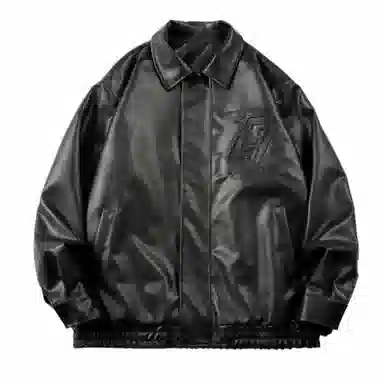 玉儿恋 宽松翻领拉链棉服 男款