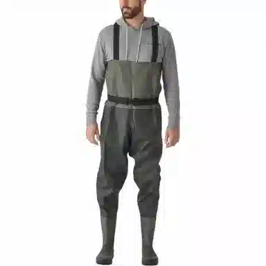 DECATHLON 100 CAPERLAN Fishing PVC Waders - WDS