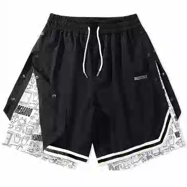 Doraemon Classic Striped Shorts