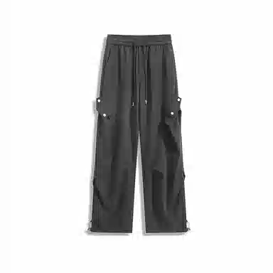 欧路得 冰丝工装宽松运动休闲裤 男款