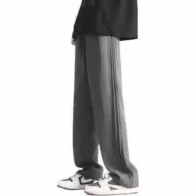 隐狼世家 潮牌条纹简约西装裤 男款