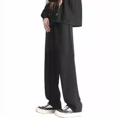 隐狼世家 潮牌条纹简约西装裤 男款