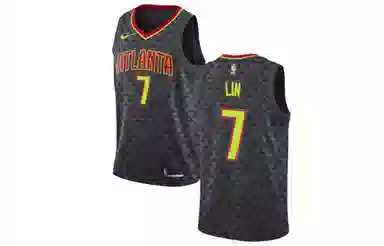 Nike NBA Atlanta Hawks Lin Jersey Black