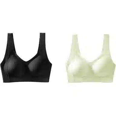 俞兆林 透气无痕小胸聚拢上托防下垂软支撑无钢圈收副乳文胸 女款 组合装