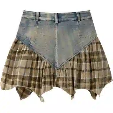 哒头下雨不愁 简约优雅通勤休闲短裙 女款