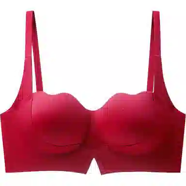 草本初色 无痕小胸聚拢显大半杯外扩漫画胸提拉收副乳防下垂文胸 女款