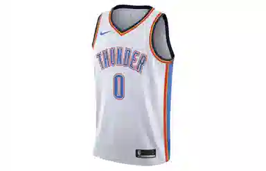 Nike NBA Russell Westbrook Association Edition Jersey 0 SW