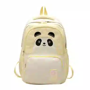 恒源祥 可爱熊猫学生 尼龙 双肩包 女款 多色