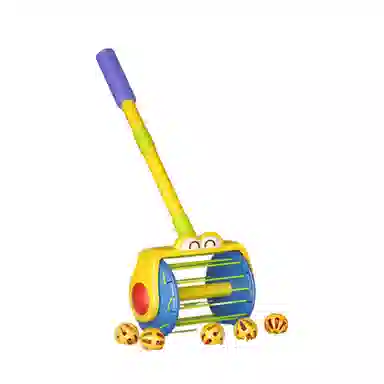 咕轹 咕轹 儿童泡泡发射壶 推推乐  益智男孩女吸尘器 玩具