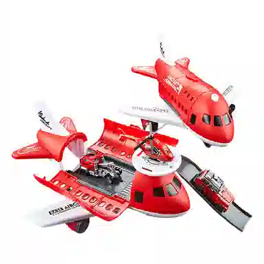 咕轹 飞机模型 仿真客机轨道 玩具