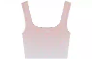 TEAM WANG FW22 Logo Gradient Tank Pink