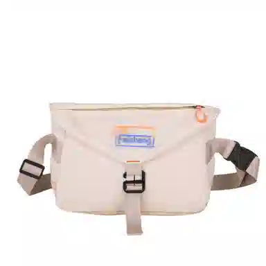 恒源祥 日系工装通勤百搭休闲 尼龙布 轻便小方包手机包户外潮单肩斜挎包 常规 男女同款情侣款 黑色