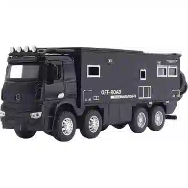 星星科教 奔驰诺玛迪森露营旅行房车合金车模收藏 成品模型