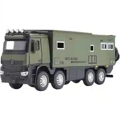 星星科教 奔驰诺玛迪森露营旅行房车合金车模收藏 成品模型