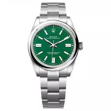 Rolex Oyster Perpetual 41mm Green Dial
