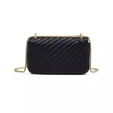 老人头 时尚高级感气质菱格通勤百搭 合成革 斜挎单肩包 女款 多色